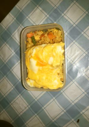 【冷凍炒飯アレンジ】オムチャーハン-レシピのメイン写真