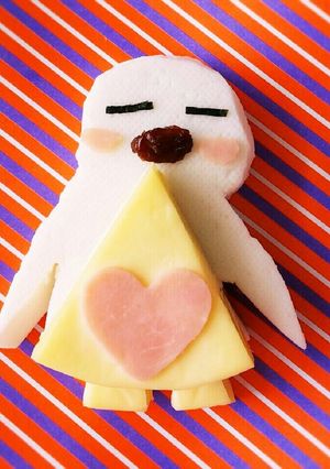 つくロッピー♡白いはんぺんペンギン-レシピのメイン写真