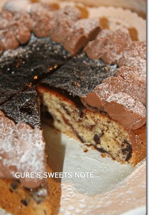 チェリージャムとチョコレートのケーキ-レシピのメイン写真