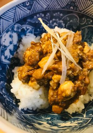 ミニ豆腐でつくる麻婆豆腐→麻婆丼-レシピのメイン写真