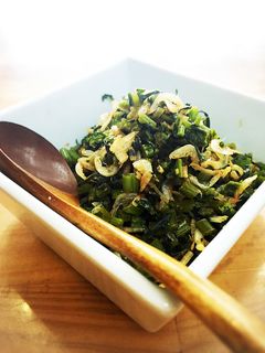 大根葉と干しエビの常備菜-レシピのメイン写真