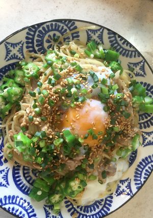 ランチに！簡単納豆パスタ-レシピのメイン写真
