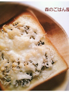 味海苔とじゃこのチーズトースト-レシピのメイン写真