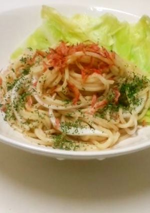 山海ぶしと新玉ねぎのパスタ-レシピのメイン写真
