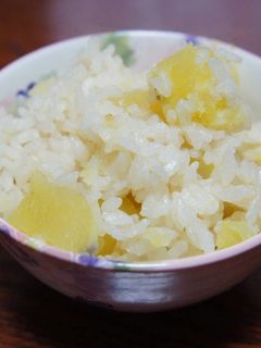 さつまいもの味噌炊き込みご飯-レシピのメイン写真