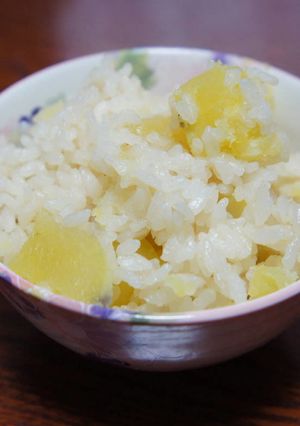 さつまいもの味噌炊き込みご飯-レシピのメイン写真