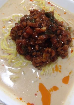 豆乳きな粉でヘルシー濃厚坦々麺スープ-レシピのメイン写真