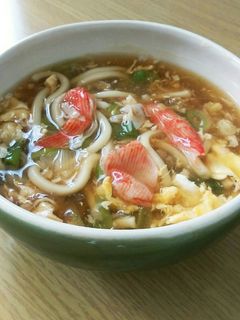 カニカマあんかけうどん-レシピのメイン写真