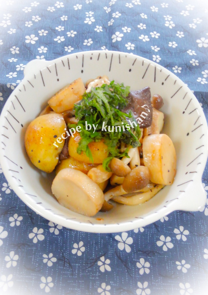 じゃがいもときのこの炒め煮♪-レシピのメイン写真