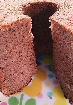 簡単！チョコのシフォンケーキ-レシピのメイン写真