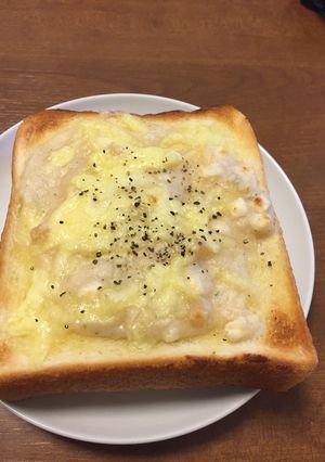 東京発クラムチャウダートースト-レシピのメイン写真
