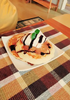 豆腐でフワもちパンケーキ-レシピのメイン写真