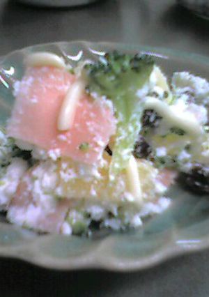 朝食に☆チーズのサラダ-レシピのメイン写真