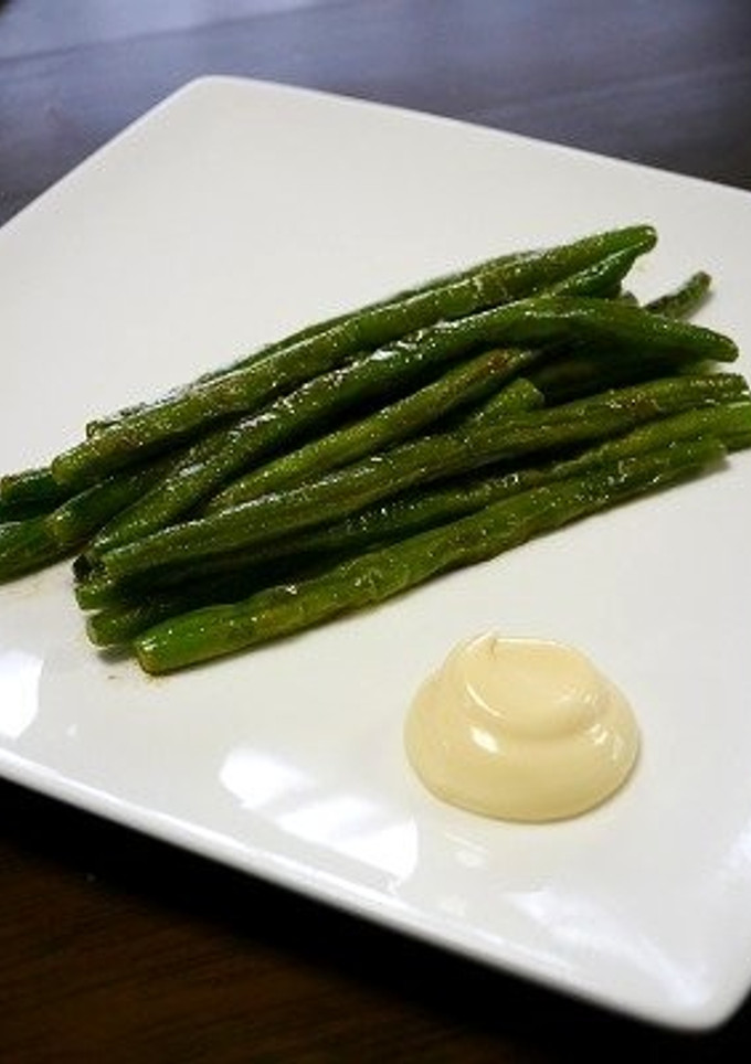 簡単！いんげんのマヨ炒め(焦がし醬油)-レシピのメイン写真