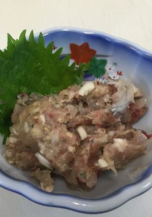 鯵のなめろう-レシピのメイン写真