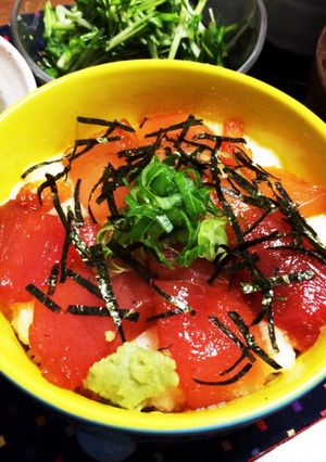とろろが合う〜まぐろ漬け丼☆-レシピのメイン写真
