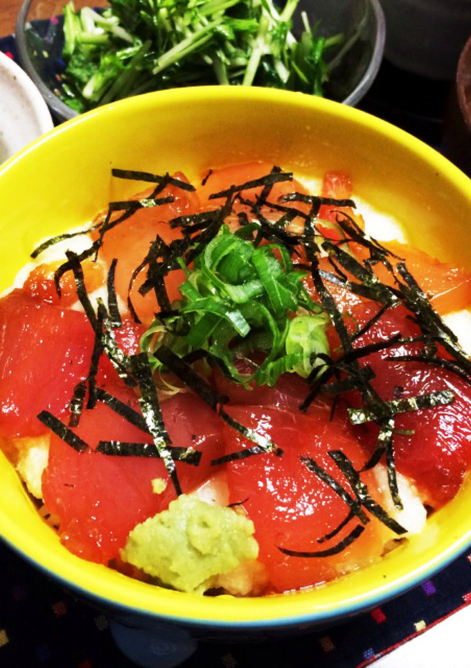 とろろが合う〜まぐろ漬け丼☆-レシピのメイン写真