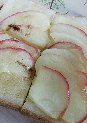 りんごトースト-レシピのメイン写真