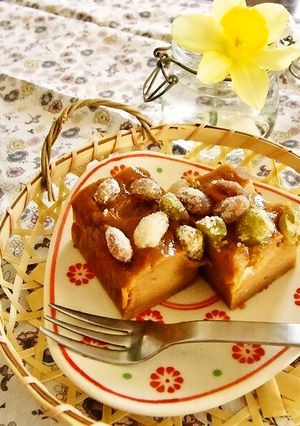 ヘルシー＆濃厚♪甘納豆のきなこブラウニー-レシピのメイン写真