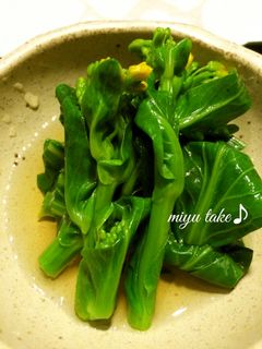 ❁菜の花のお浸し♪❁-レシピのメイン写真