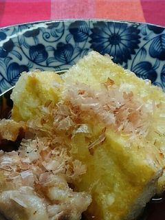 揚げ出し豆腐 豚肉とともに-レシピのメイン写真