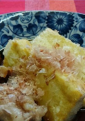 揚げ出し豆腐　豚肉とともに-レシピのメイン写真