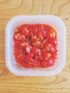 トマトのしょうが炒め 簡単保存食-レシピのメイン写真