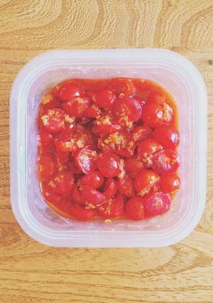 トマトのしょうが炒め 簡単保存食-レシピのメイン写真