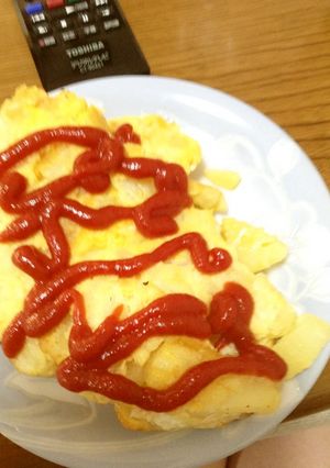 【軽食に】ジャガイモと卵の簡単炒め-レシピのメイン写真