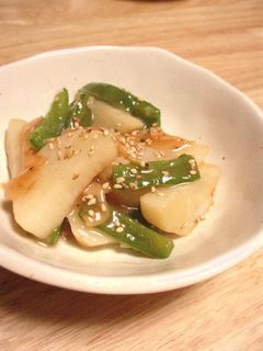 長芋とピーマンの簡単とろとろ煮☆-レシピのメイン写真