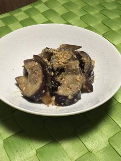 茄子の胡麻酢あえ-レシピのメイン写真