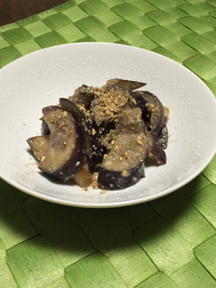 茄子の胡麻酢あえ-レシピのメイン写真