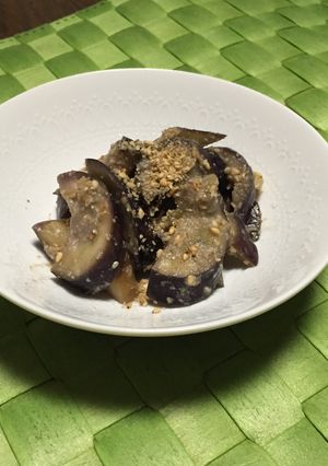 茄子の胡麻酢あえ-レシピのメイン写真