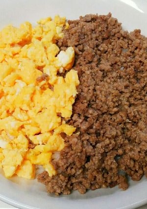 我が家流　簡単そぼろご飯-レシピのメイン写真