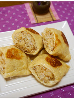 簡単焼きいなり-レシピのメイン写真