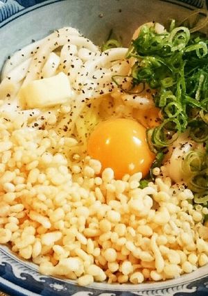 バター香る☆釜玉うどん-レシピのメイン写真