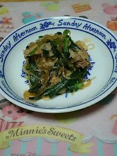 わが家のにらバラ炒め-レシピのメイン写真