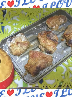✴骨付き♥鶏肉で揚げない♥唐揚げ✴-レシピのメイン写真