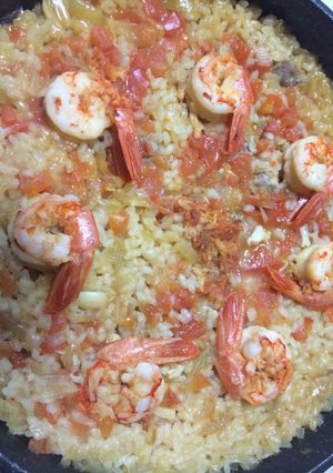Paella ～海鮮だしと豚ヒレ肉～-レシピのメイン写真