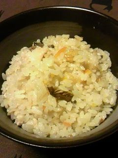 鶏皮DE生姜炊き込みご飯-レシピのメイン写真