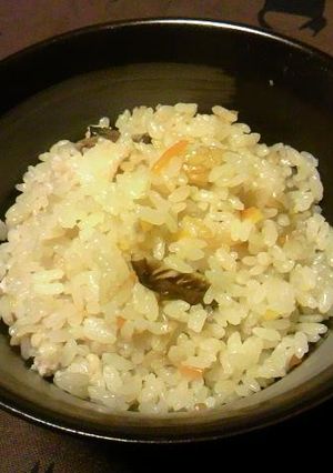 鶏皮DE生姜炊き込みご飯-レシピのメイン写真