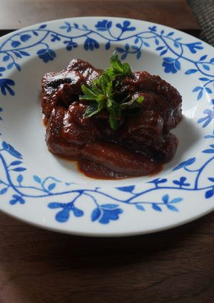 牛すね肉のワイン煮込み-レシピのメイン写真