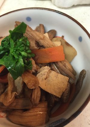 芋茎の煮物-レシピのメイン写真