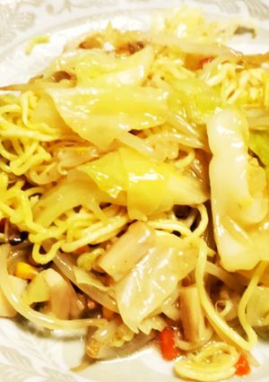あんかけキャベツの焼きそば-レシピのメイン写真
