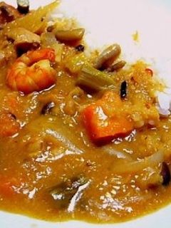 シーフード手作りカレー-レシピのメイン写真