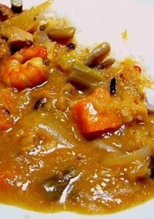 シーフード手作りカレー-レシピのメイン写真