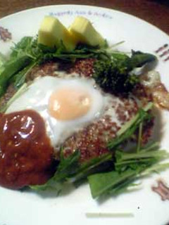 大きな大きな~目玉のハンバーグ♪-レシピのメイン写真