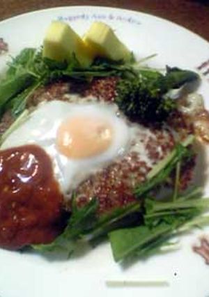 大きな大きな～目玉のハンバーグ♪-レシピのメイン写真