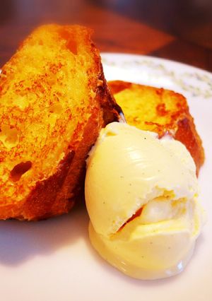 フランスパンでふっくらフレンチトースト-レシピのメイン写真
