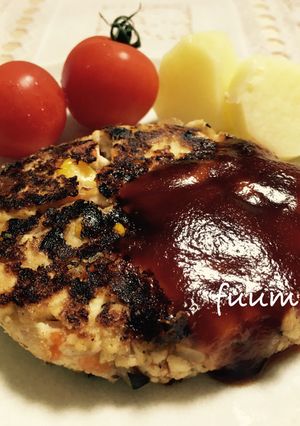 野菜たっぷり豆腐ハンバーグ-レシピのメイン写真